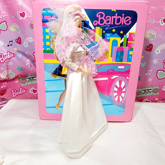 Kid Kore My Wedding Day Kelsey Jodi & Timmy Set Barbie Clone Bride Vintage 1990s - Picture 6 of 10